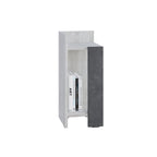 Decortieliving - Elos Modern Bedside Table Left Module 25cm Narrow