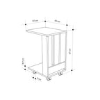 Decortieliving - Edi Modern Side Table 60cm