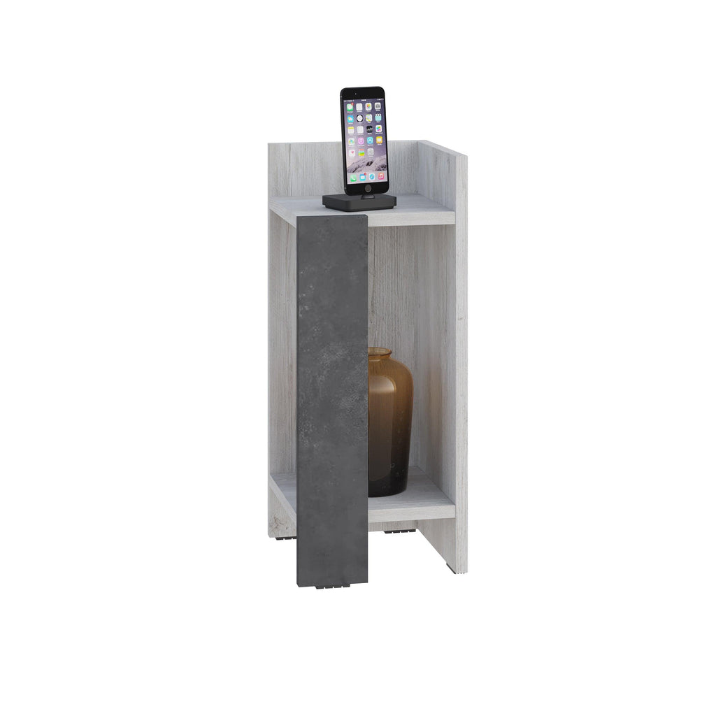Decortieliving - Elos Modern Bedside Table Right Module 25cm Narrow