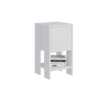 Decortieliving - Ema Modern Bedside Table Bedroom Furniture 30cm Width