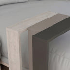 Decortieliving - Muju Modern C Shape Table Multipurpose H 57cm
