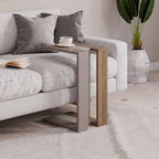 Decortieliving - Muju Modern C Shape Table Multipurpose H 57cm