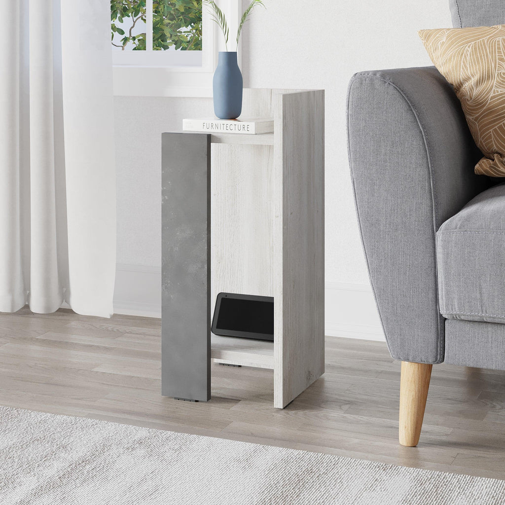 Decortieliving - Elos Modern Bedside Table Right Module 25cm Narrow