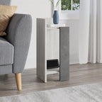 Decortieliving - Elos Modern Bedside Table Left Module 25cm Narrow