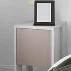 Decortieliving - Ema Modern Bedside Table Bedroom Furniture 30cm Width