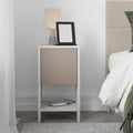 Decortieliving - Ema Modern Bedside Table Bedroom Furniture 30cm Width