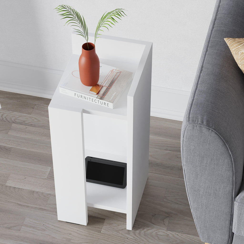 Decortieliving - Elos Modern Bedside Table Right Module 25cm Narrow