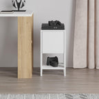 Decortieliving - Ema Modern Bedside Table Bedroom Furniture 30cm Width