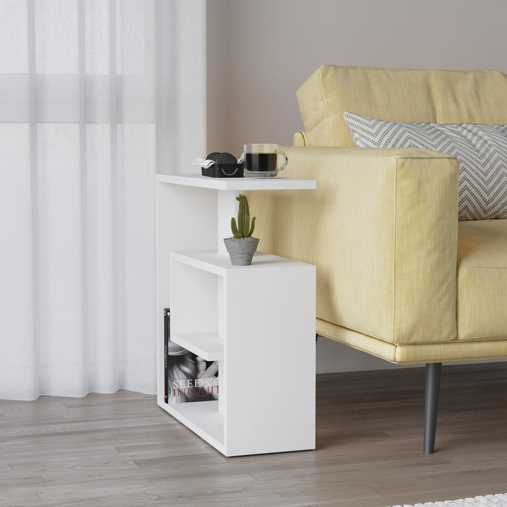 Decortieliving - Saly Modern Side End Table Multipurpose With Creativeness H 57cm 3 Tier