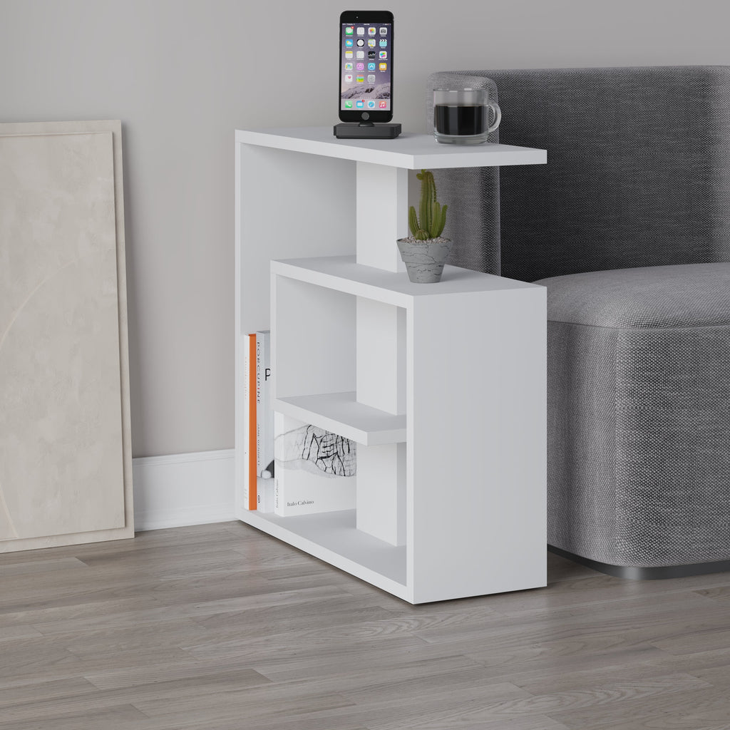 Decortieliving - Saly Modern Side End Table Multipurpose With Creativeness H 57cm 3 Tier