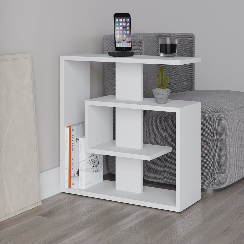 Decortieliving - Saly Modern Side End Table Multipurpose With Creativeness H 57cm 3 Tier