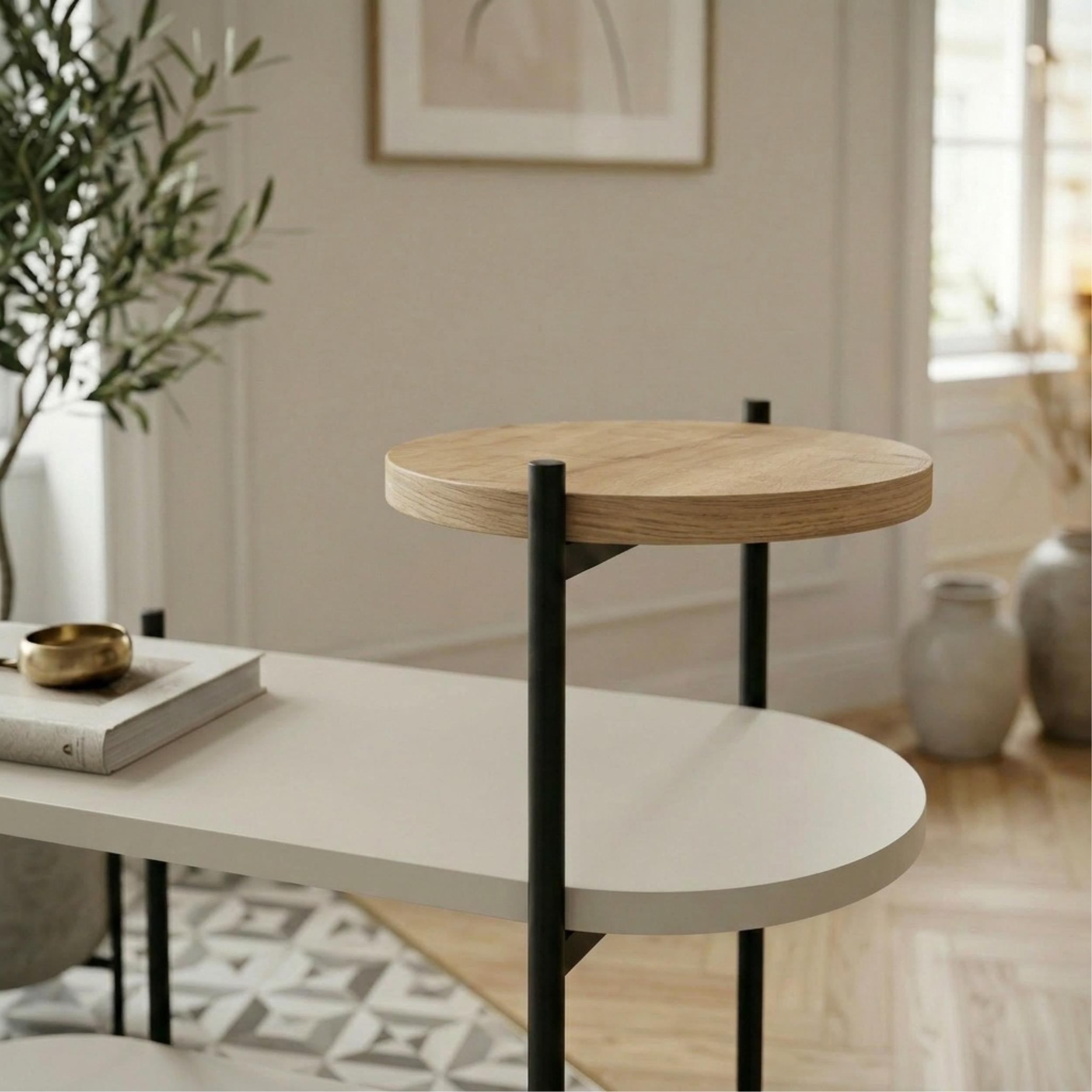 Table d'appoint à 3 niveaux Somo