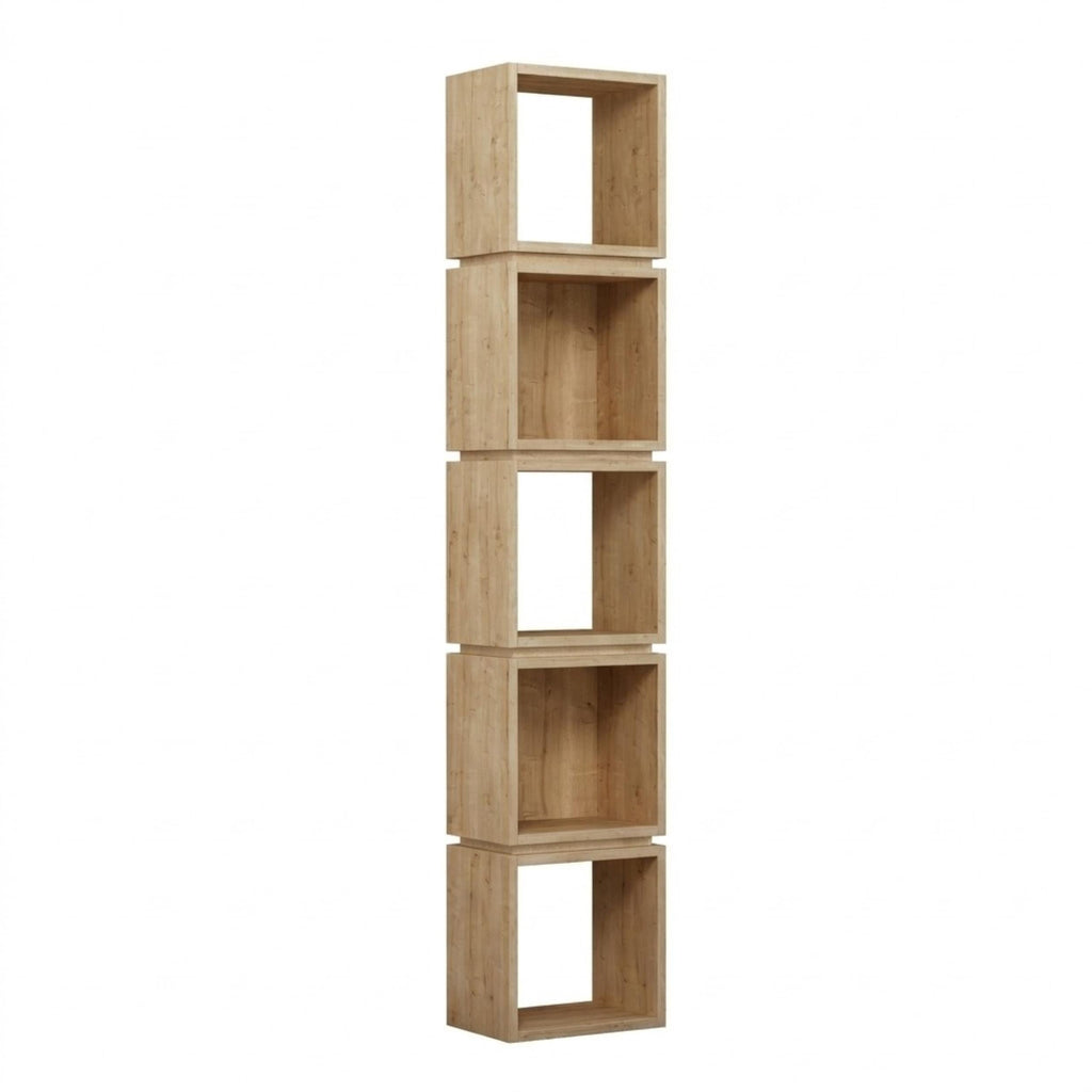 Decortieliving - Multi Modern Bookcase Display Unit Tall 167cm