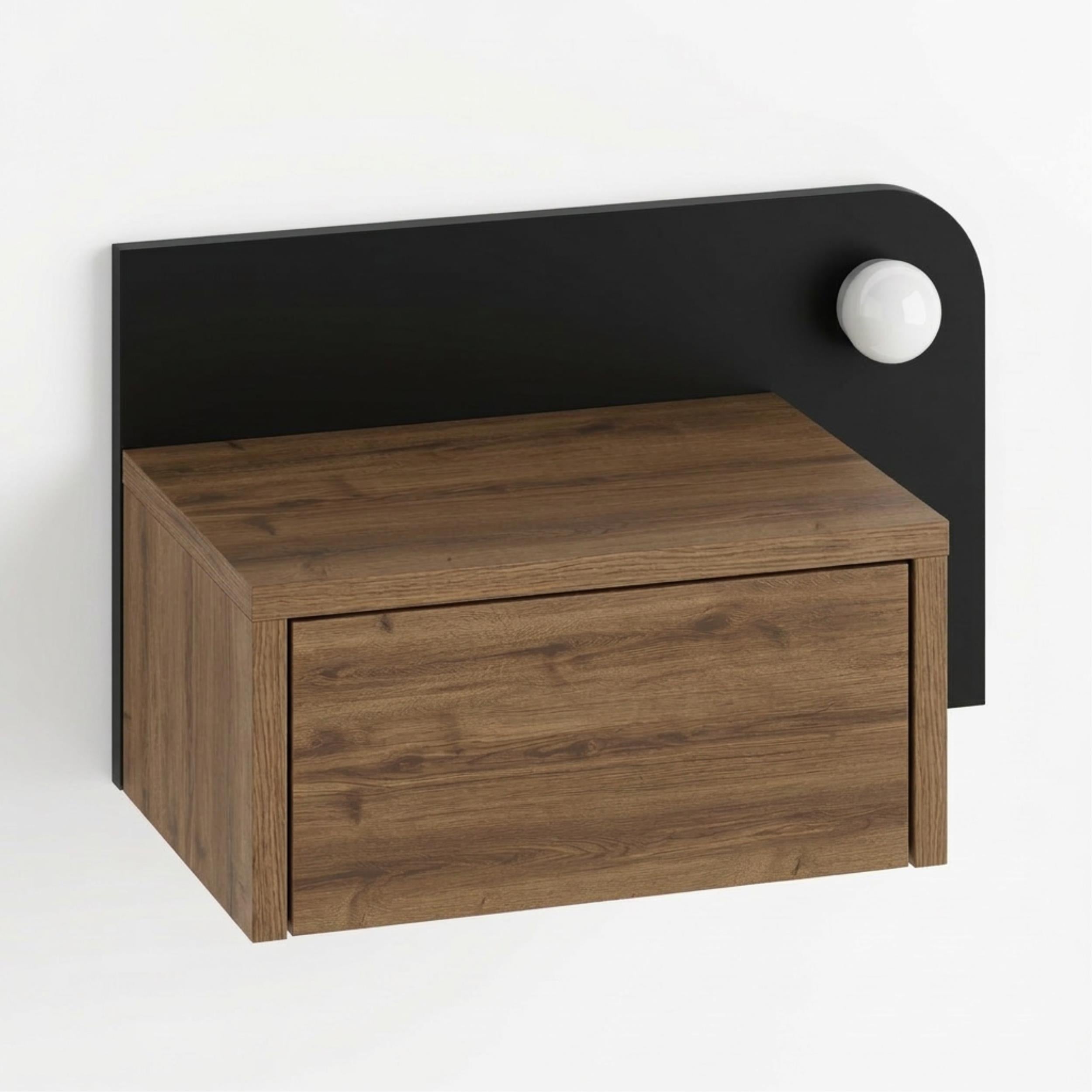 Table de chevet murale Dotta – Table de chevet flottante