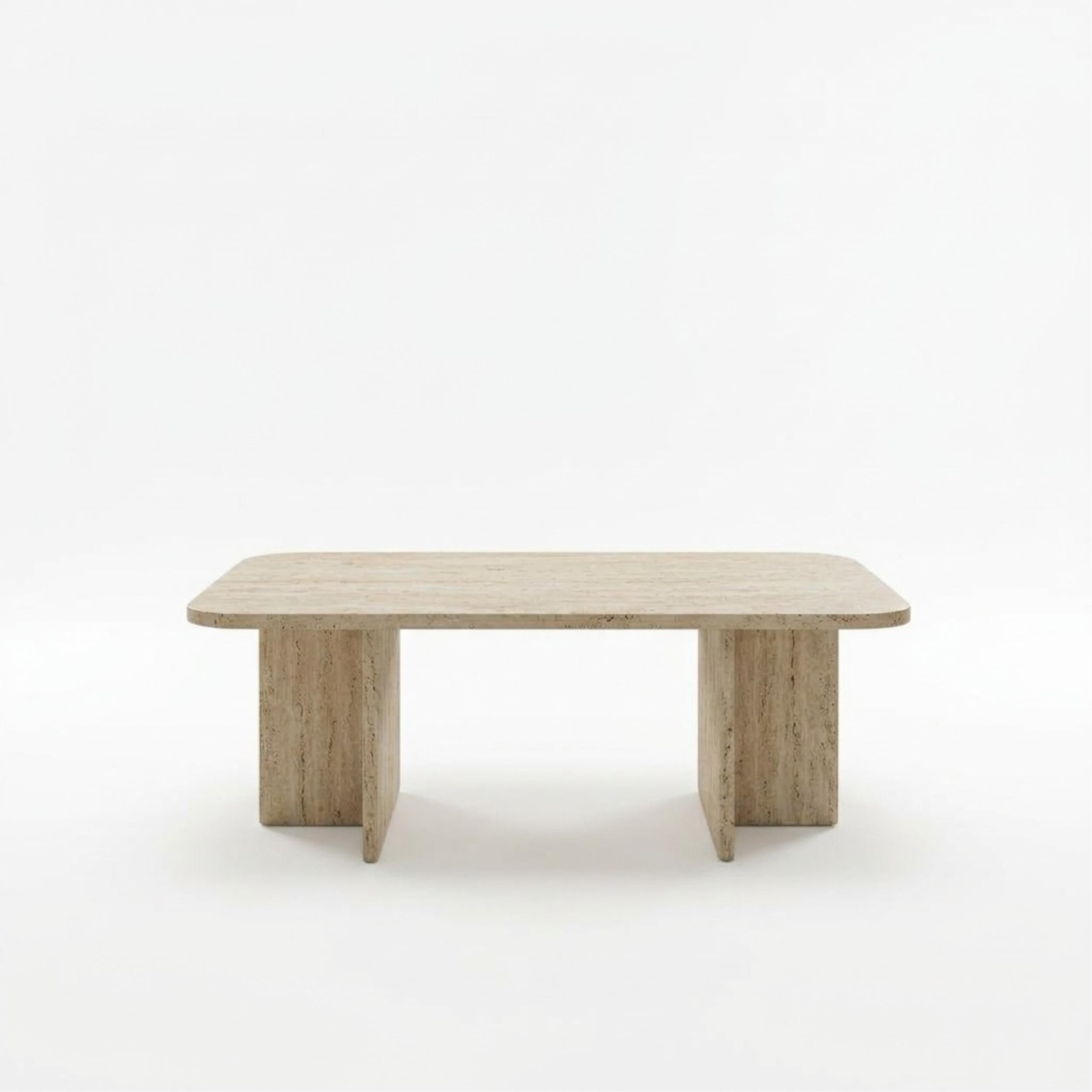 Table basse rectangulaire Hillary – Table de salon moderne 100 cm