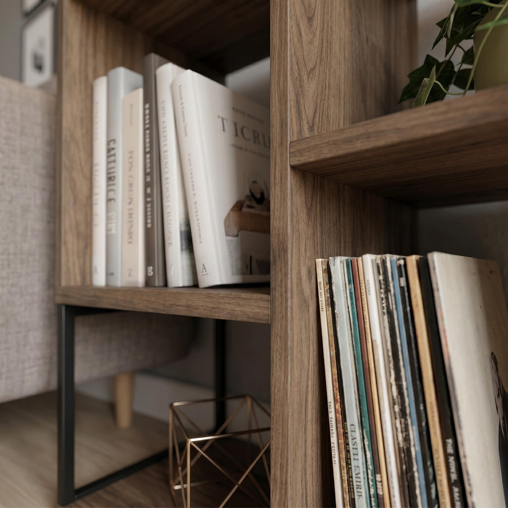 Petite bibliothèque Bolton à étagères ouvertes