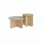 Decortieliving - Hillary Modern 2-Piece Coffee Table Set