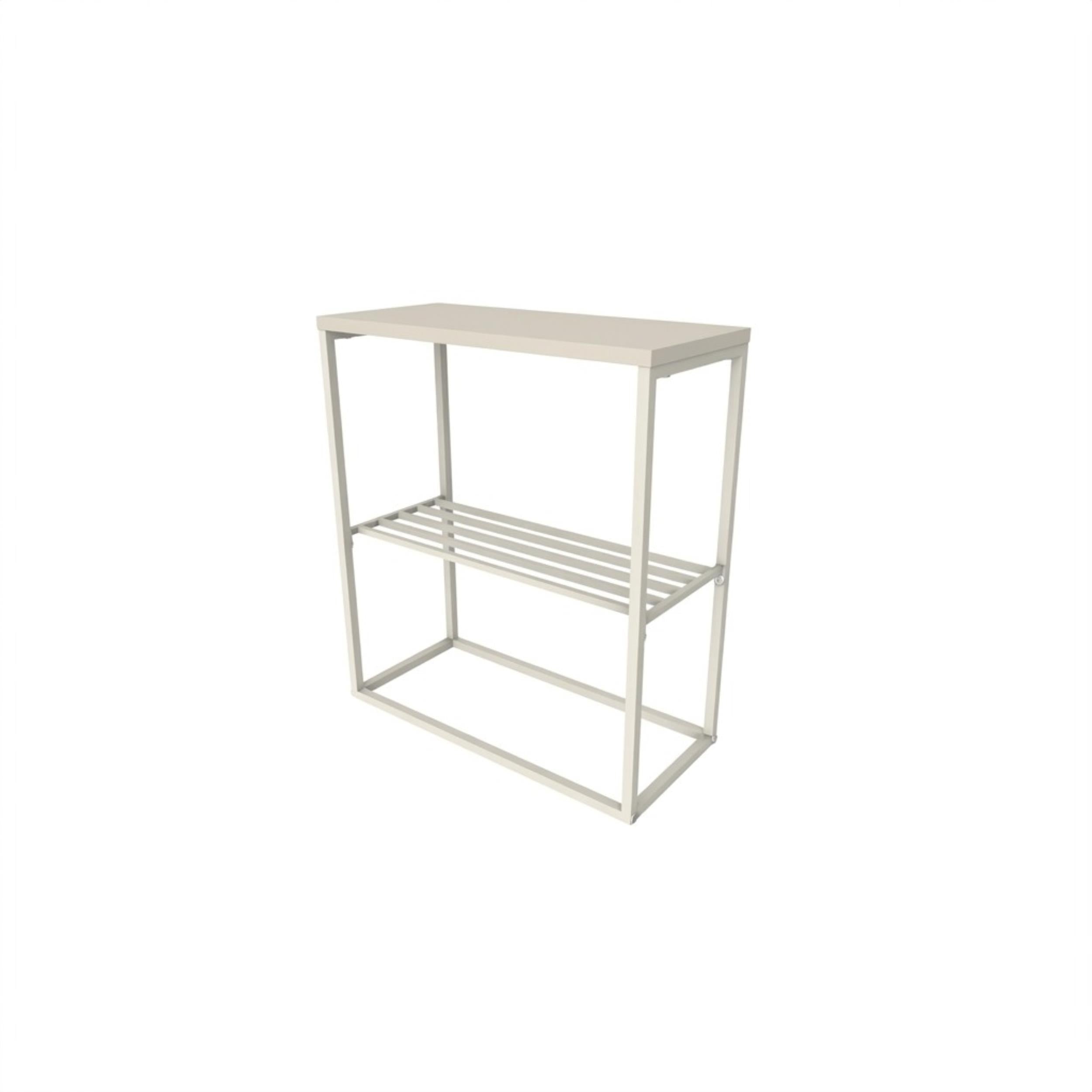 Table d'appoint Teno avec étagère de rangement
