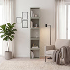 Decortieliving - Multi Modern Bookcase Display Unit Tall 167cm