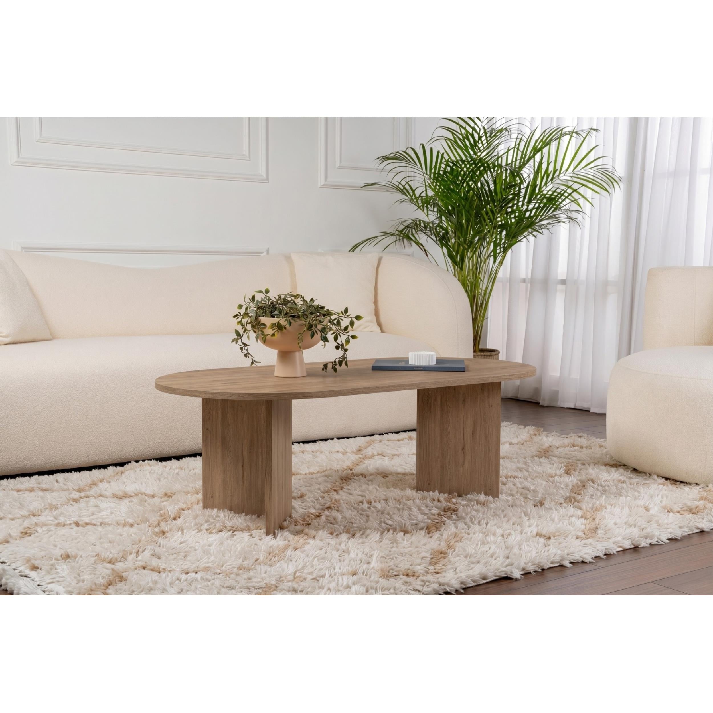 Table basse ovale Sable