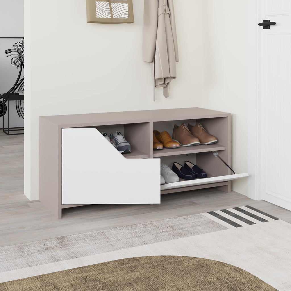 Decortieliving - Nexus Modern Shoe Rack Storage 37 x 105 x 47 cm