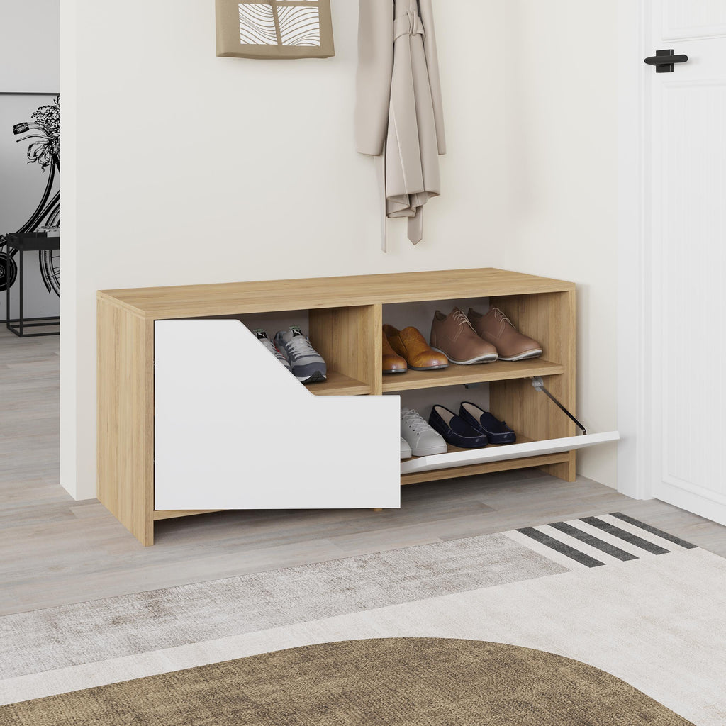 Decortieliving - Nexus Modern Shoe Rack Storage 37 x 105 x 47 cm