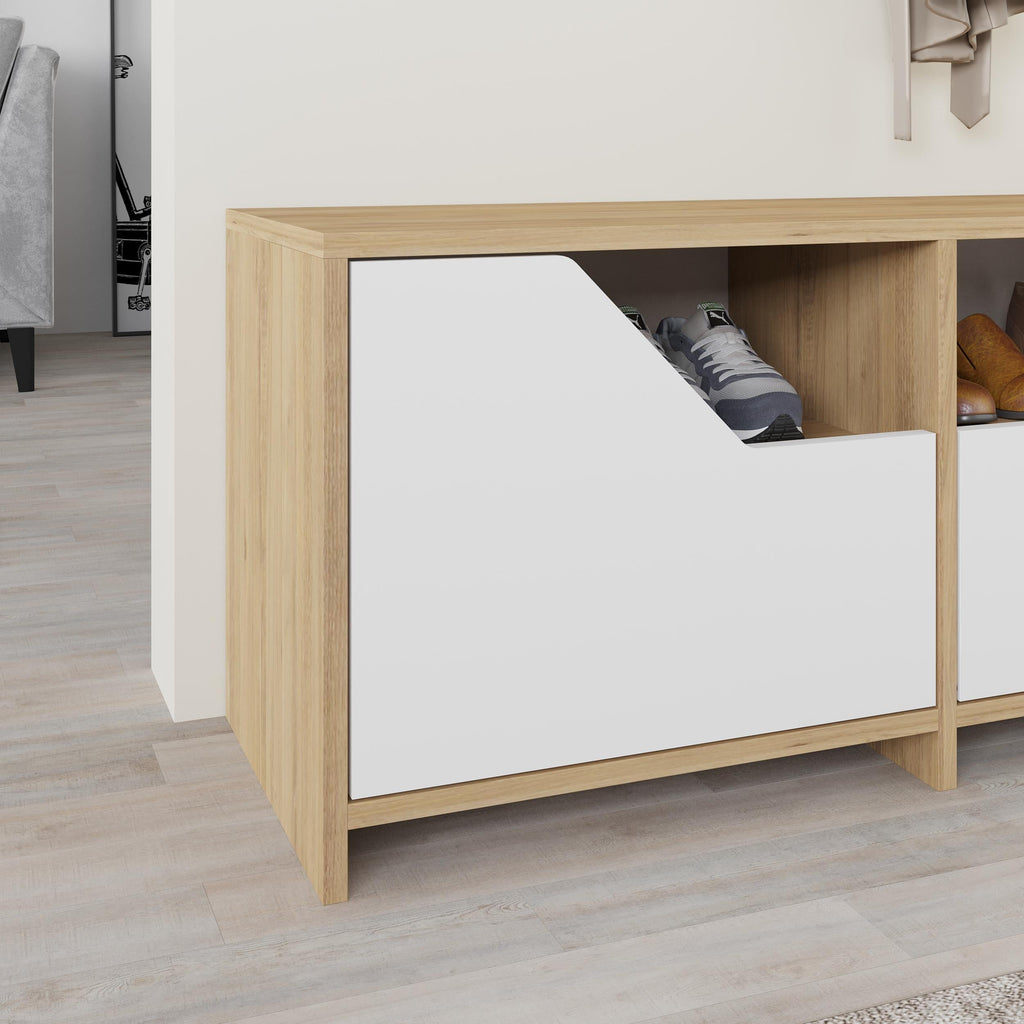 Decortieliving - Nexus Modern Shoe Rack Storage 37 x 105 x 47 cm