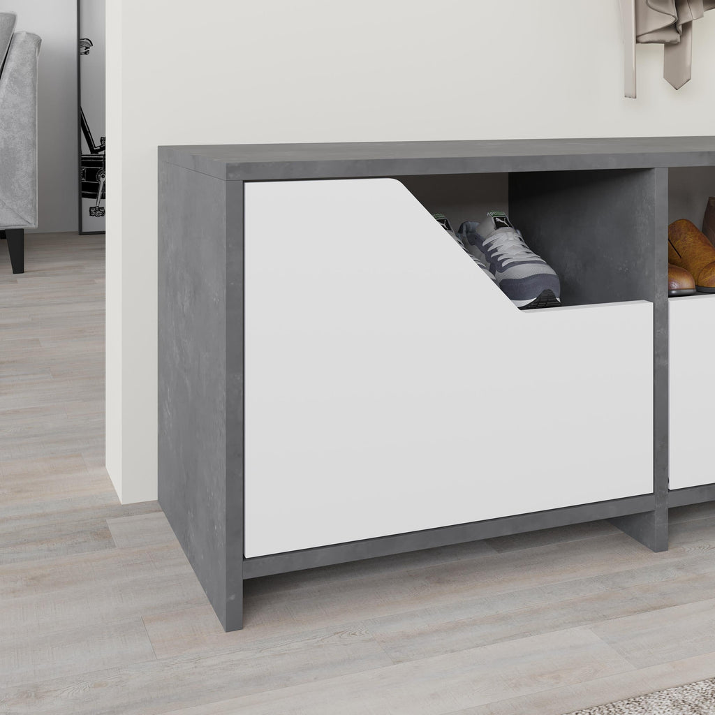 Decortieliving - Nexus Modern Shoe Rack Storage 37 x 105 x 47 cm
