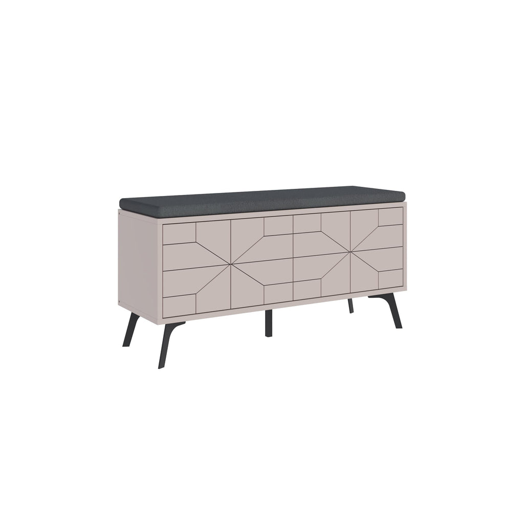 Banc de rangement pour chaussures Dune – Banc d'entrée moderne avec rangement