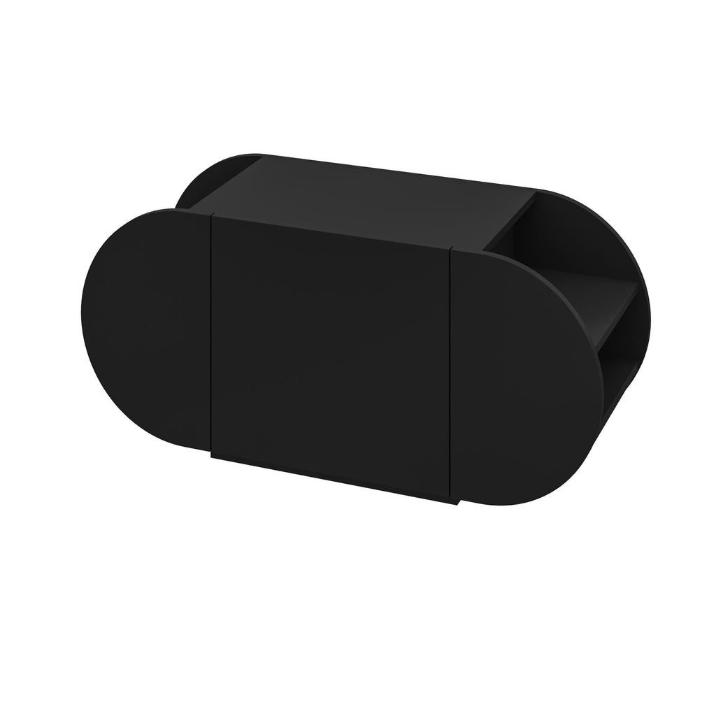 Banc à chaussures Pozy – Banc de couloir moderne avec armoire