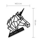 Decortieliving - Metal Wall Art-no.9 Unicorn