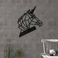 Decortieliving - Metal Wall Art-no.9 Unicorn