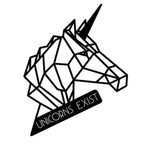 Decortieliving - Metal Wall Art-no.9 Unicorn