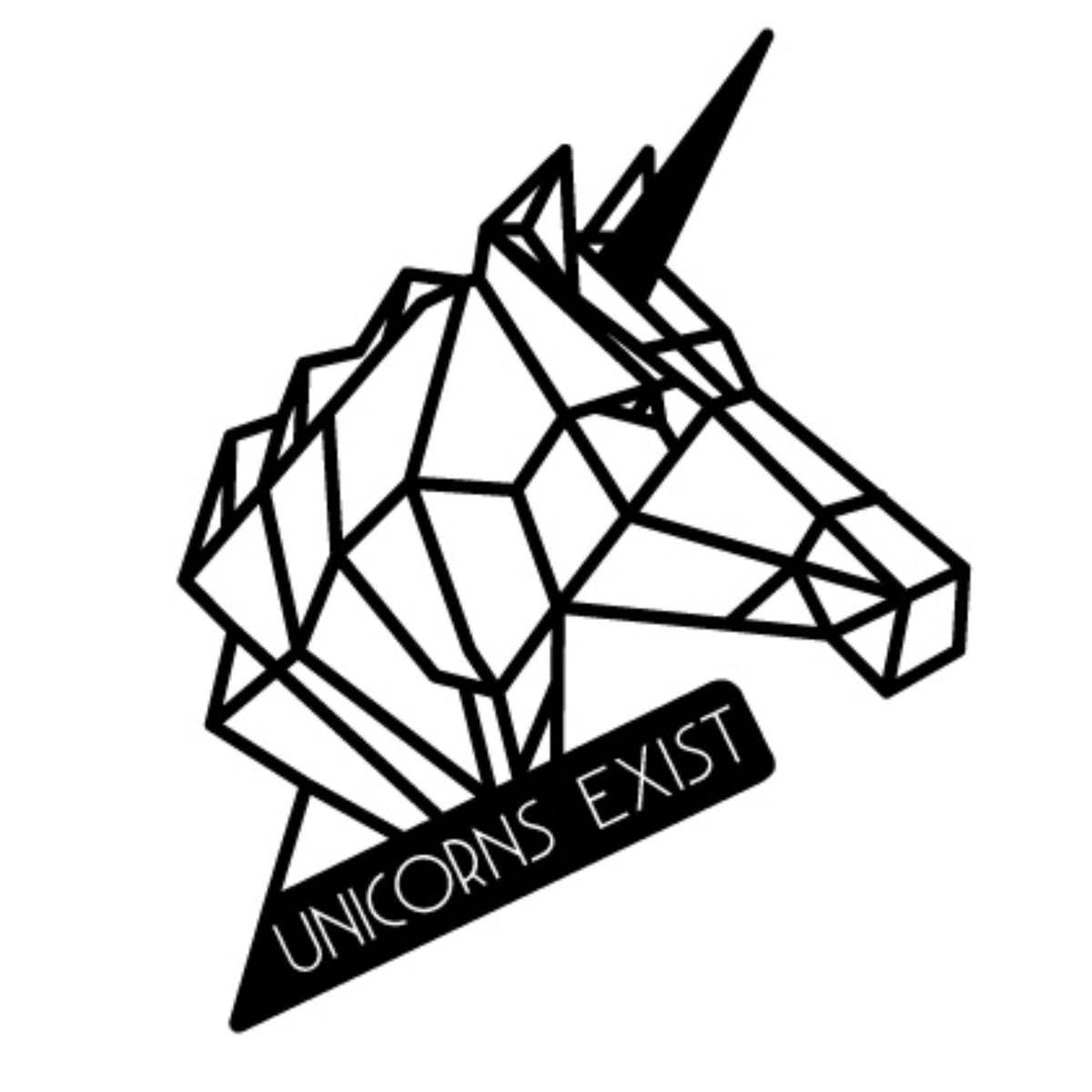 Decortieliving - Metal Wall Art-no.9 Unicorn
