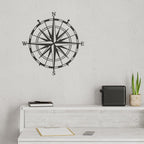Decortieliving - Metal Wall Art-no:23 Compass