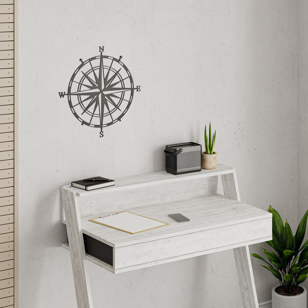 Decortieliving - Metal Wall Art-no:23 Compass