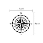 Decortieliving - Metal Wall Art-no:23 Compass
