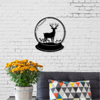 Decortieliving - Metal Wall Art-no:25 Deer