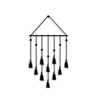 Decortieliving - Metal Wall Art-no:28 Tassel