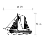 Decortieliving - Metal Wall Art-no:30 Sail