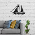 Decortieliving - Metal Wall Art-no:30 Sail