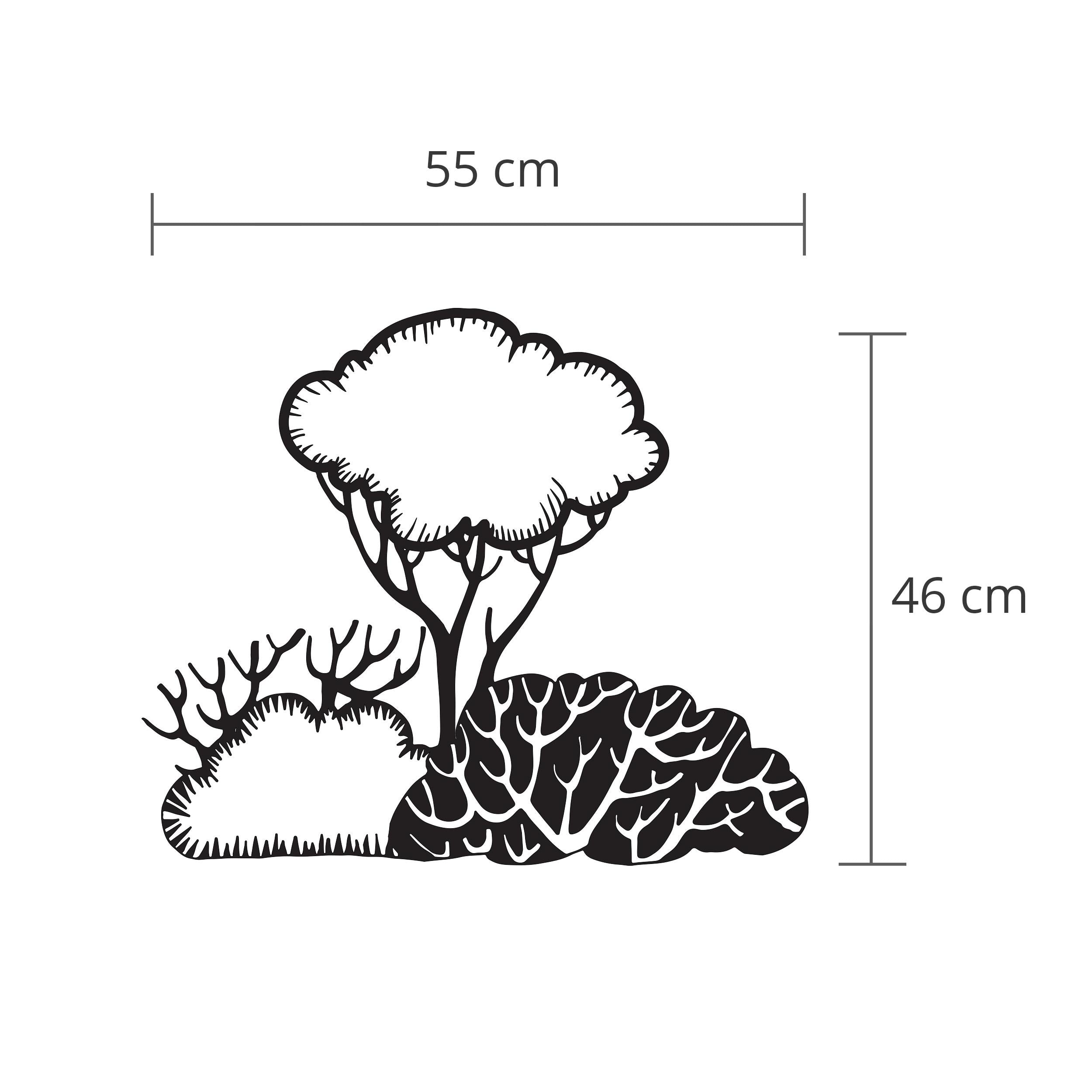 Decortieliving - Metal Wall Art-no:31 Bushes