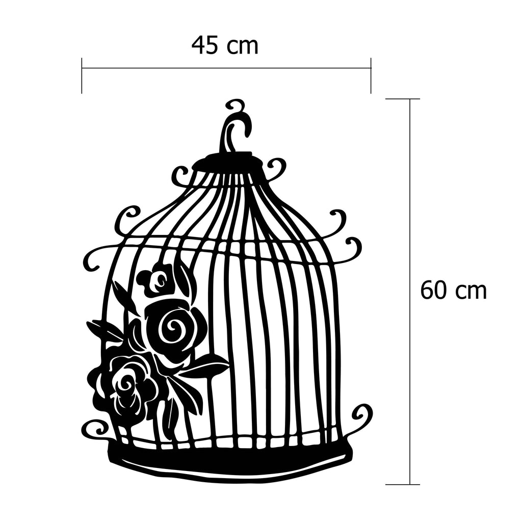 Decortieliving - Metal Decorative-no:33 Cage