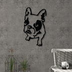 Decortieliving - Metal Wall Art-no.1 Dogo