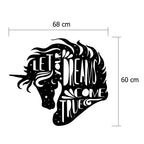 Decortieliving - Metal Wall Art-no:40 Dreams Come True