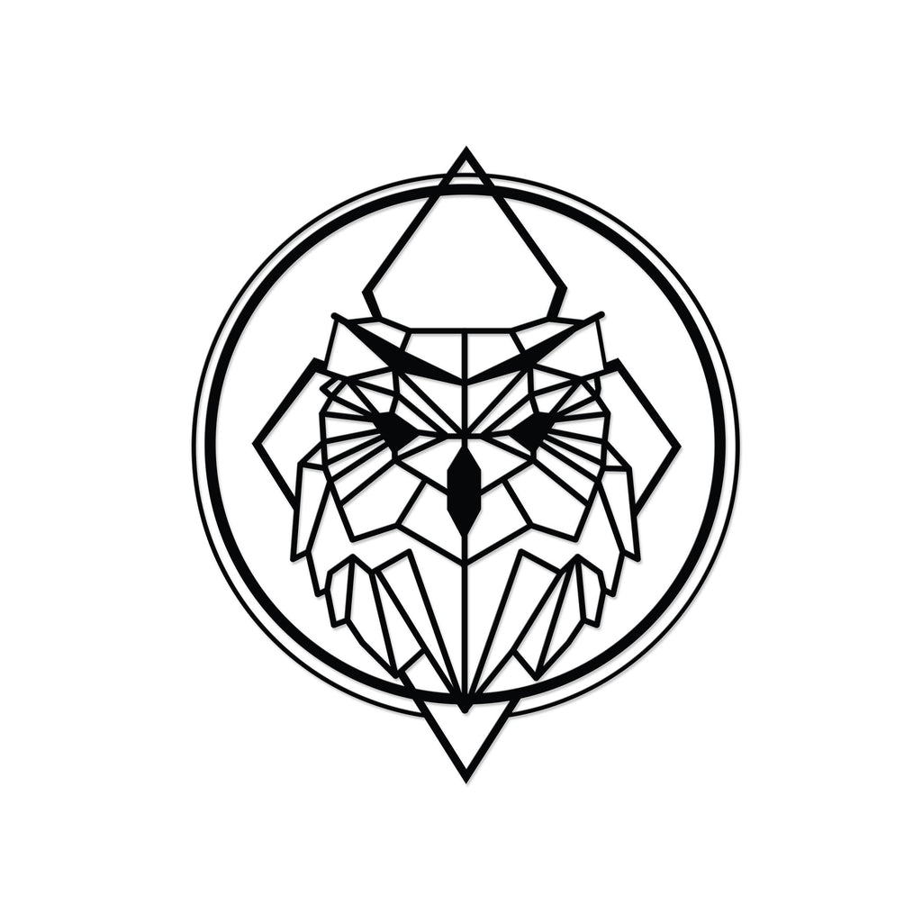 Decortieliving - Metal Wall Art-no:45 Owly