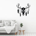 Decortieliving - Metal Wall Art-no:47 Deer Totem