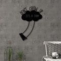 Decortieliving - Metal Wall Art-no.2 Dont Grow Up