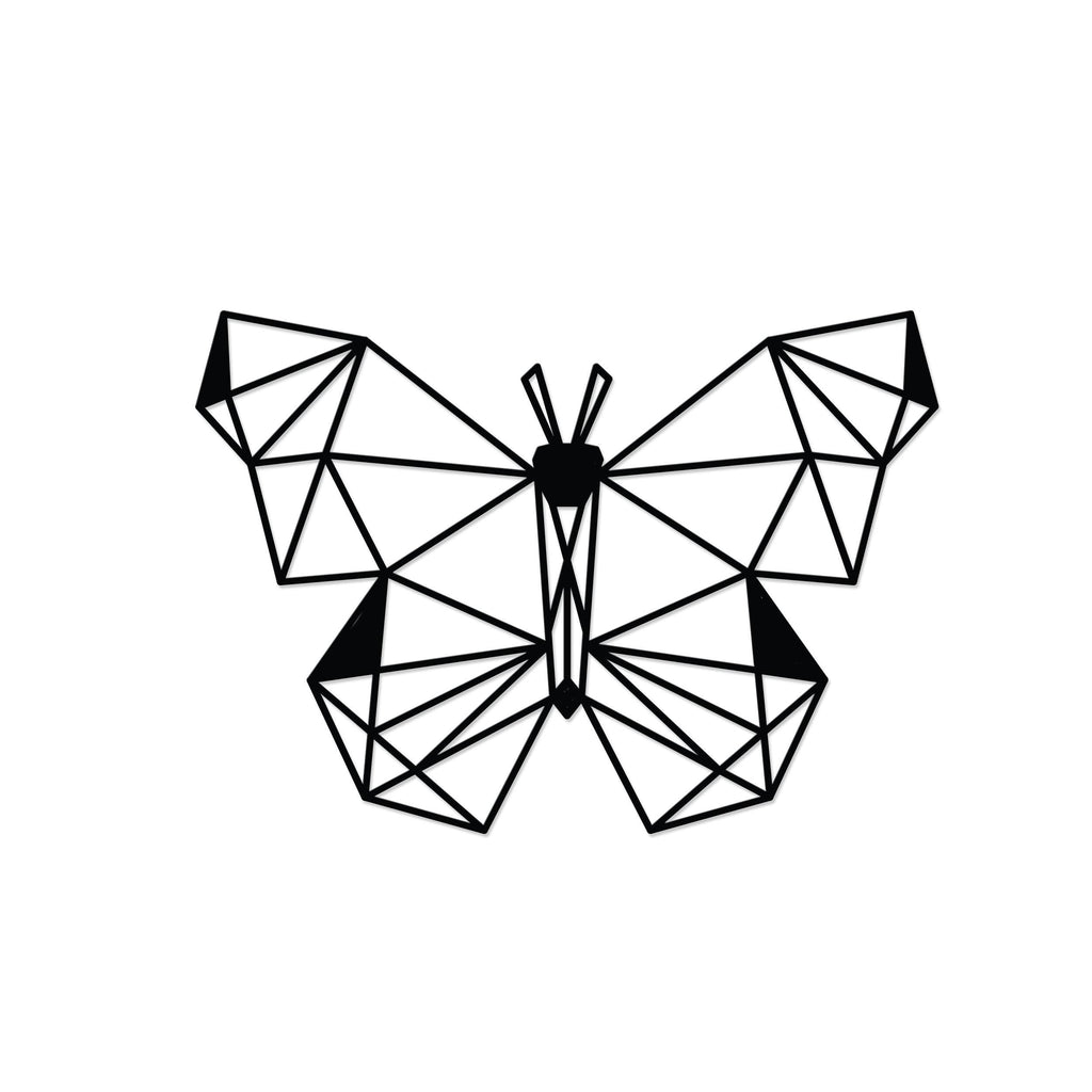 Decortieliving - Metal Wall Art-no:50 Butterfly