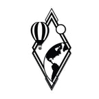 Decortieliving - Metal Wall Art-no:52 From Earth